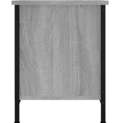 vidaXL Tv-meubel 102x35x45 cm bewerkt hout grijs sonoma eikenkleurig