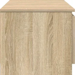 vidaXL Tv-meubel 140x40x35,5 cm bewerkt hout sonoma eikenkleurig