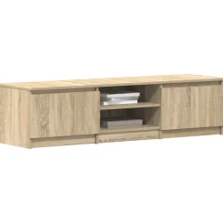 vidaXL Tv-meubel 140x40x35,5 cm bewerkt hout sonoma eikenkleurig