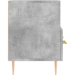 vidaXL Tv-meubel 80x36x50 cm bewerkt hout betongrijs