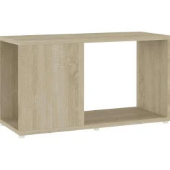 vidaXL Tv-meubel 60x24x32 cm bewerkt hout sonoma eikenkleurig