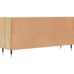 vidaXL Tv-meubel 103,5x30x50 cm bewerkt hout sonoma eikenkleurig