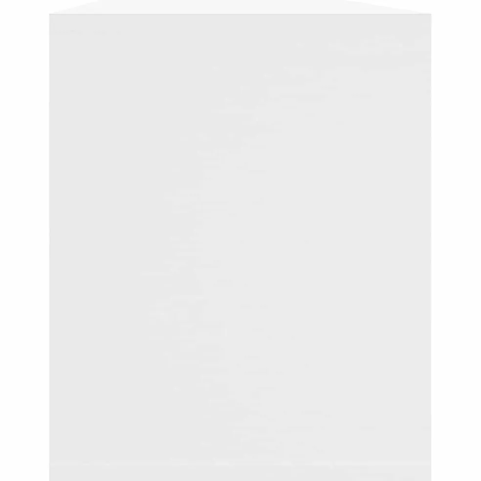 vidaXL Tv-meubel 130x35x50 cm bewerkt hout wit