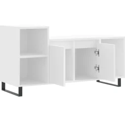 vidaXL Tv-meubel 100x35x55 cm bewerkt hout wit