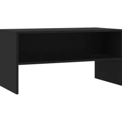 vidaXL Tv-meubel 80x40x40 cm bewerkt hout zwart