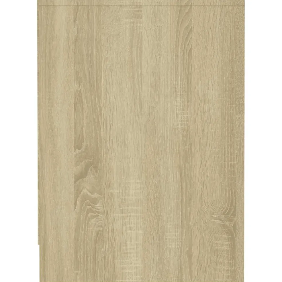 vidaXL Tv-meubel 102x37,5x52,5 cm bewerkt hout sonoma eikenkleurig