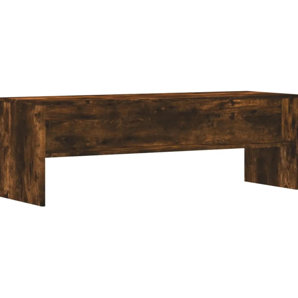 vidaXL Tv-meubel 120x40x40 cm bewerkt hout gerookt eikenkleurig