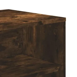 vidaXL Tv-meubel 120x40x40 cm bewerkt hout gerookt eikenkleurig
