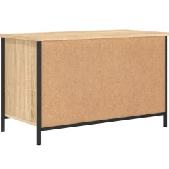 vidaXL Tv-meubel 80x40x50 cm bewerkt hout sonoma eikenkleurig