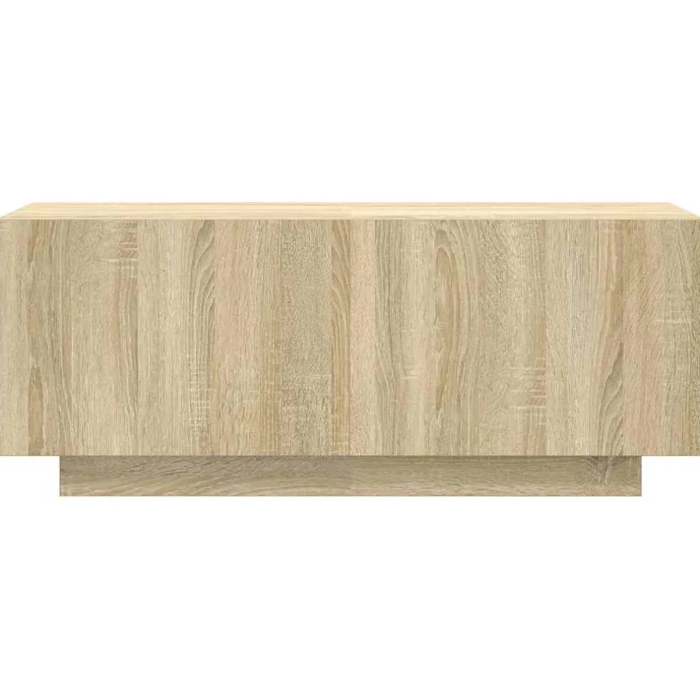 vidaXL Tv-meubel 100x35x40 cm bewerkt hout sonoma eikenkleurig