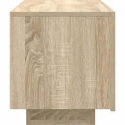 vidaXL Tv-meubel 100x35x40 cm bewerkt hout sonoma eikenkleurig