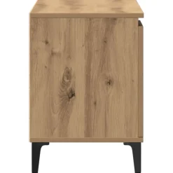 vidaXL Tv-meubel 102x35x50 cm bewerkt hout artisanaal eikenkleur
