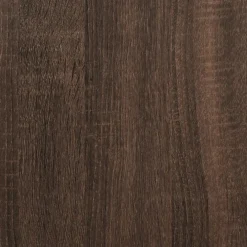 vidaXL Tv-meubel 60x31x39,5 cm bewerkt hout metaal bruin eikenkleurig