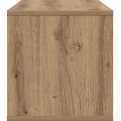 vidaXL Tv-meubel 80x34x35,5 cm bewerkt hout artisanaal eikenkleur