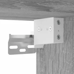 vidaXL Tv-meubel 152x22x113 cm bewerkt hout grijs sonoma eikenkleurig