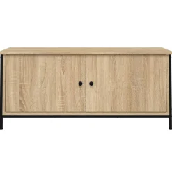 vidaXL Tv-meubel 102x35x45 cm bewerkt hout sonoma eikenkleurig
