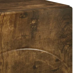 vidaXL tv-meubel 60 x 34.5 x 40 cm Gerookt eiken Bewerkt hout