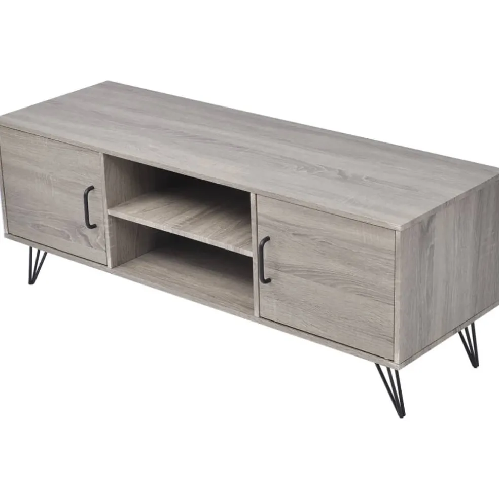 vidaXL Tv-meubel 120x40x45 cm grijs