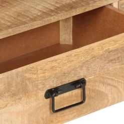 vidaXL Tv-meubel 150x30x45 cm massief mangohout
