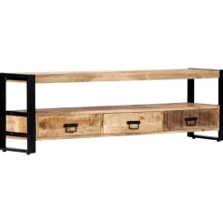 vidaXL Tv-meubel 150x30x45 cm massief mangohout