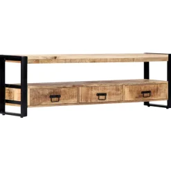 vidaXL Tv-meubel 150x30x45 cm massief mangohout