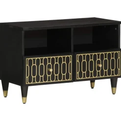 vidaXL Tv-meubel 70x33x46 cm massief mangohout