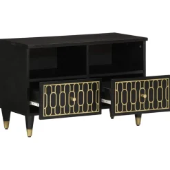vidaXL Tv-meubel 70x33x46 cm massief mangohout