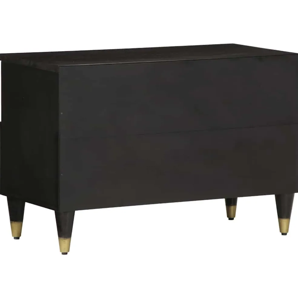 vidaXL Tv-meubel 70x33x46 cm massief mangohout