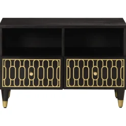 vidaXL Tv-meubel 70x33x46 cm massief mangohout