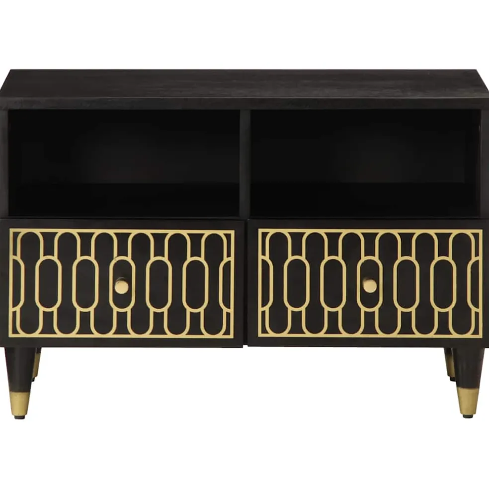 vidaXL Tv-meubel 70x33x46 cm massief mangohout