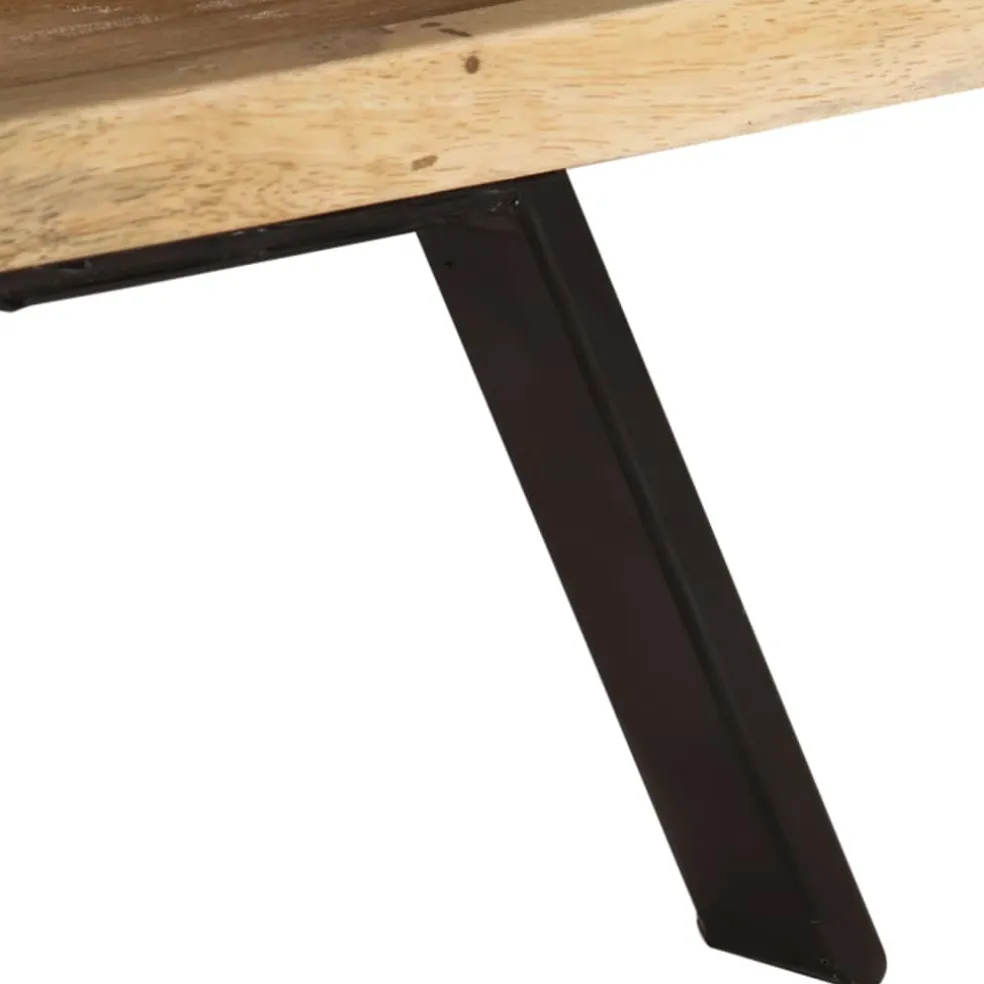 vidaXL Tv-meubel 110x30x40 cm massief mangohout