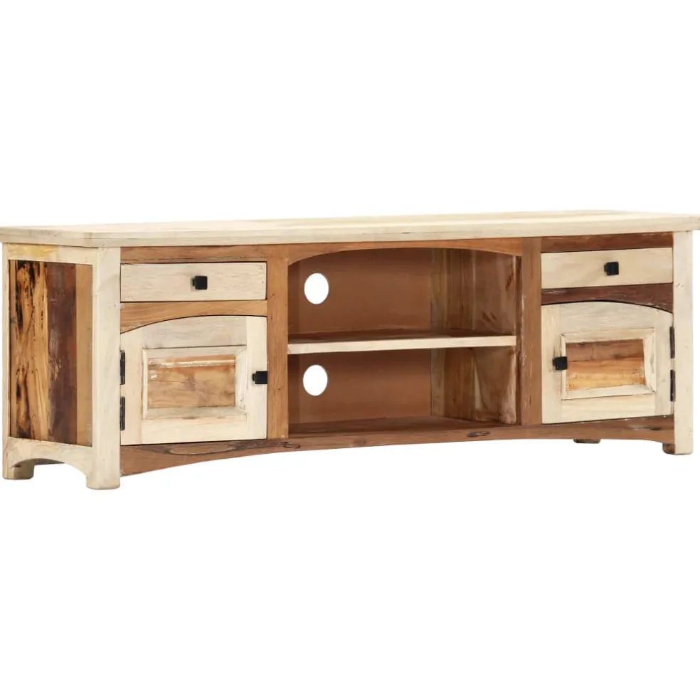 vidaXL Tv-meubel 120x30x40 cm massief gerecycled hout