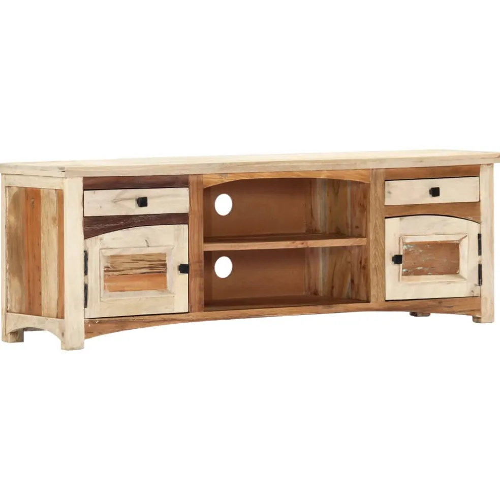 vidaXL Tv-meubel 120x30x40 cm massief gerecycled hout