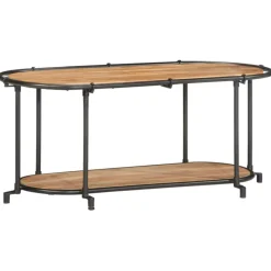 vidaXL Tv-meubel 100x42x40 cm massief acaciahout