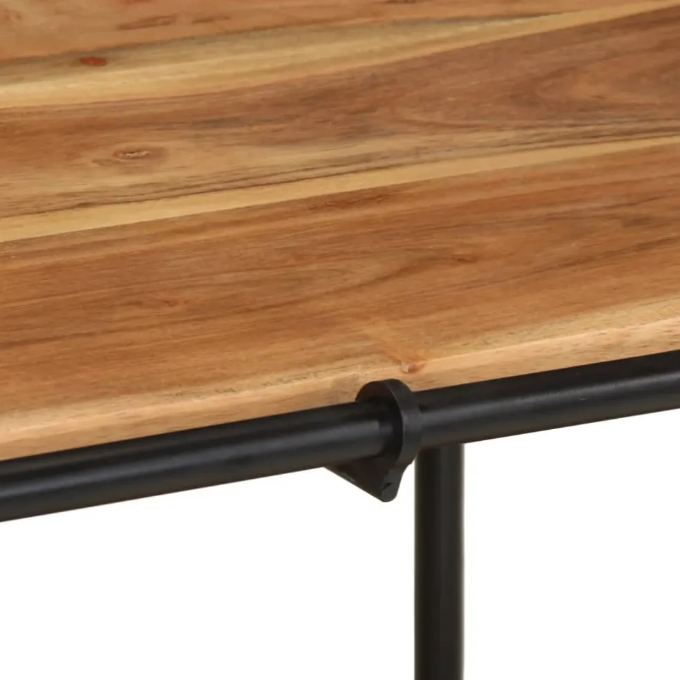 vidaXL Tv-meubel 100x42x40 cm massief acaciahout