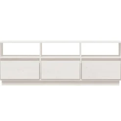 vidaXL Tv-meubel 118x30x40 cm massief acaciahout
