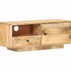 vidaXL Tv-meubel 90x30x35 cm massief mangohout