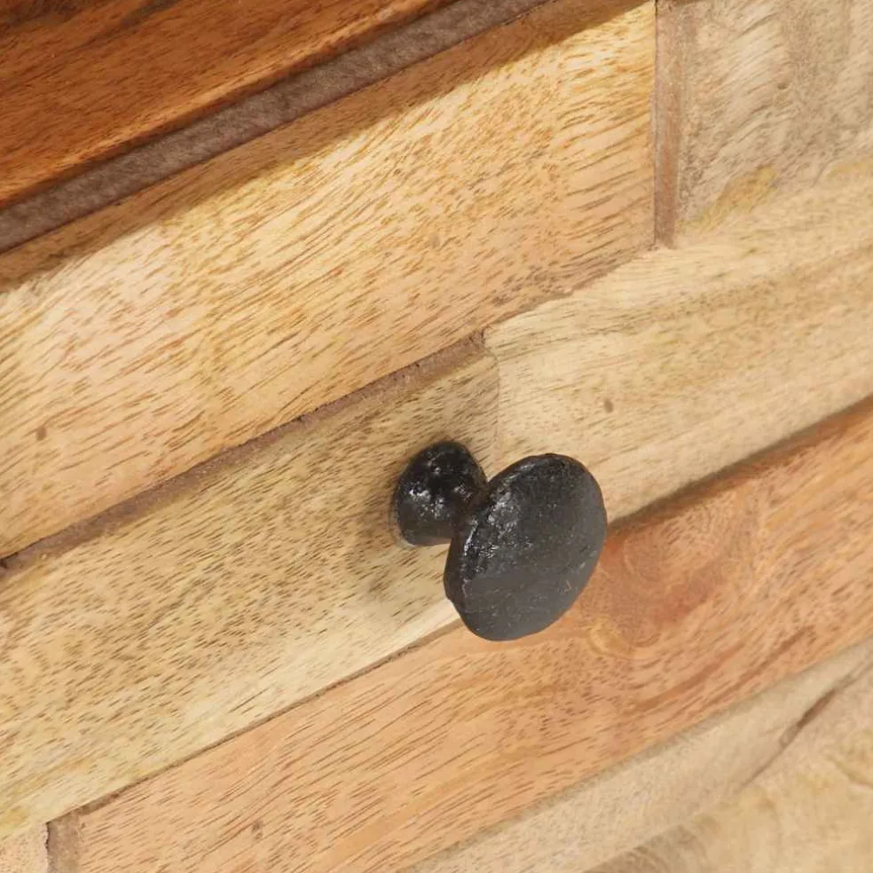 vidaXL Tv-meubel 90x30x35 cm massief mangohout