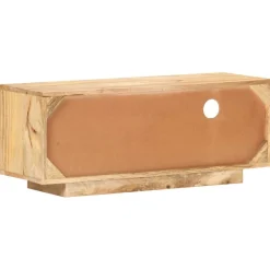 vidaXL Tv-meubel 90x30x35 cm massief mangohout