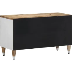 vidaXL Tv-meubel 80x31,5x46 cm massief mangohout
