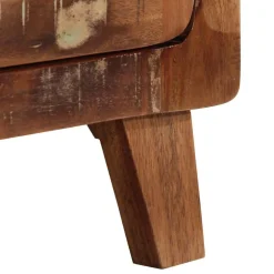 vidaXL Tv-meubel 105x46x32 cm massief gerecycled hout