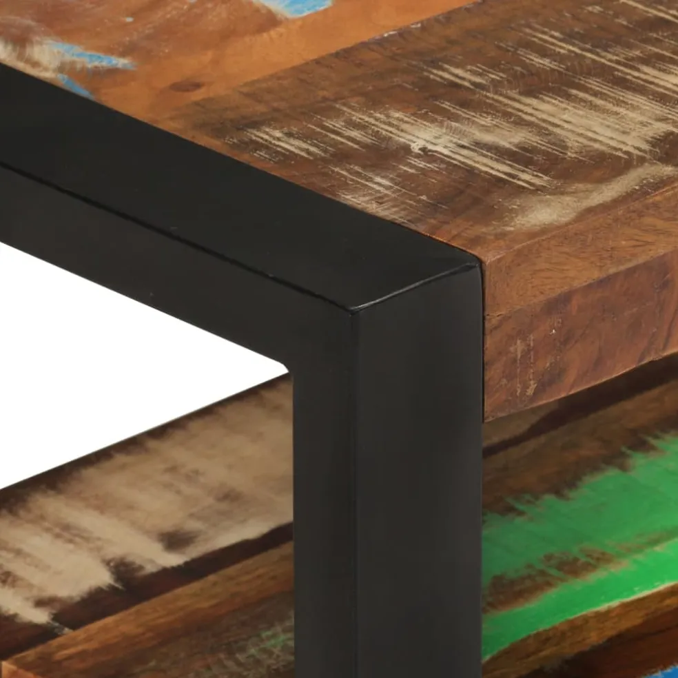vidaXL Tv-meubel 120x30x45 cm massief gerecycled hout