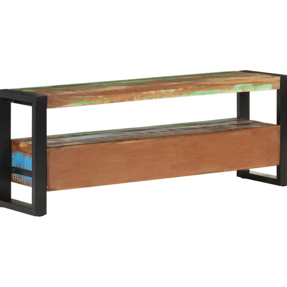 vidaXL Tv-meubel 120x30x45 cm massief gerecycled hout