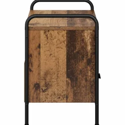 vidaXL Tv-meubel 67,5 x 33 x 50 cm Oud hout Bewerkt hout