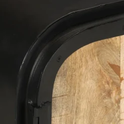vidaXL Tv-meubel 110x30x45 cm ruw mangohout