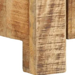 vidaXL Tv-meubel 110x30x40 cm ruw mangohout