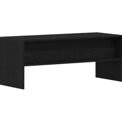 vidaXL Tv-meubel 100x40x40 cm spaanplaat zwart eikenkleurig