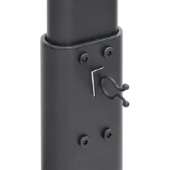 vidaXL Tv-standaard hoekmodel 1-laags voor 32-65 inch zwart