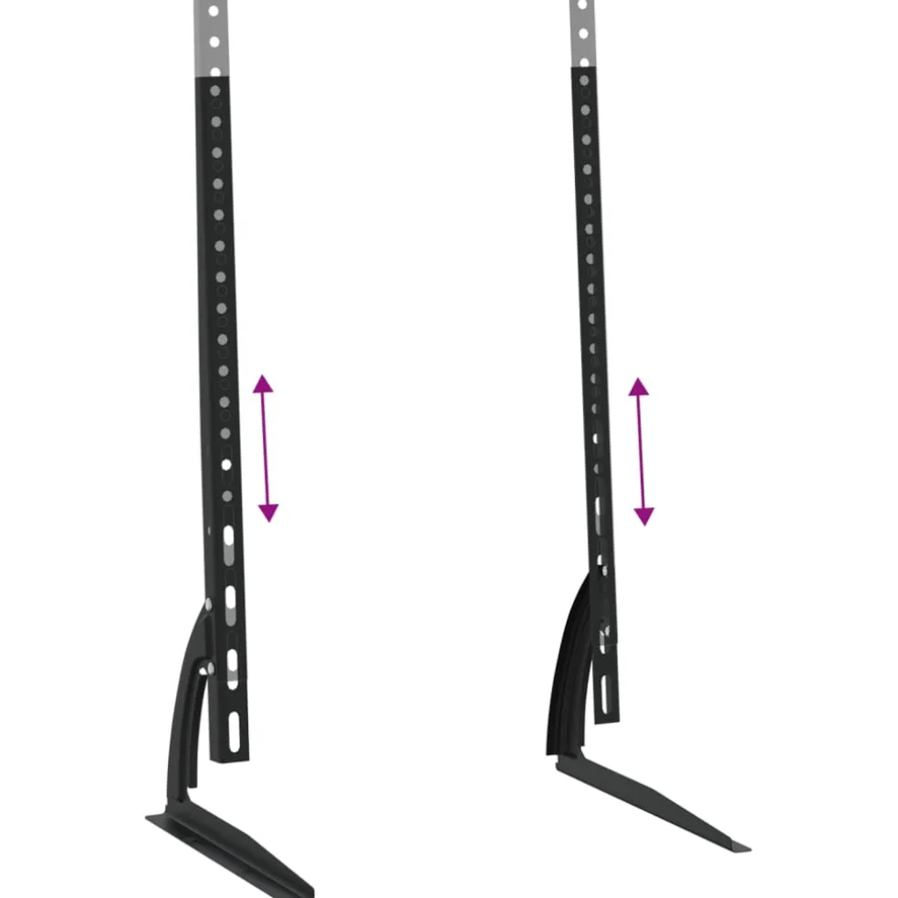 vidaXL TV-standaards 2 st 37-75 inch scherm 45 kg Max VESA 600x400 mm