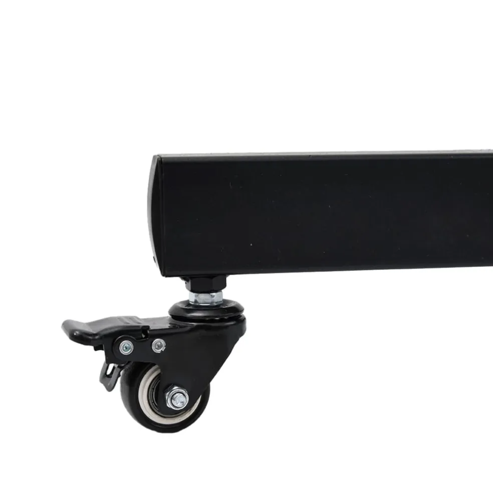 vidaXL TV-standaard wielen 32-70 inch scherm 40 kg Max VESA 600x400 mm